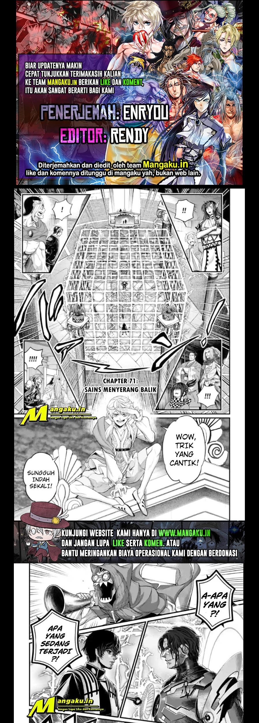 Komik Shuumatsu no Valkyrie Chapter 71.1 gambar nomor 1