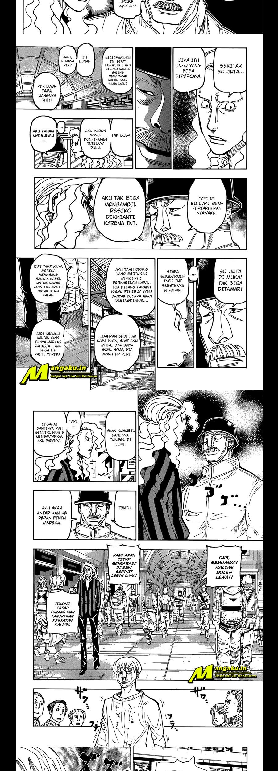 Hunter x Hunter Chapter 392 Gambar 3