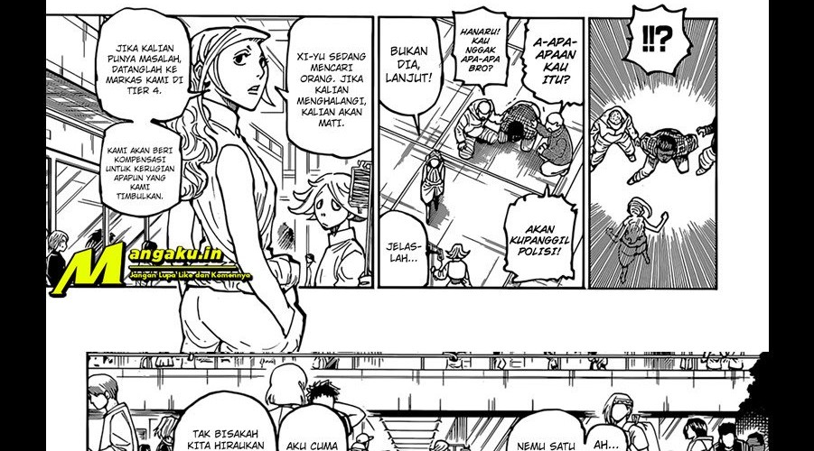 Hunter x Hunter Chapter 392 Gambar 6