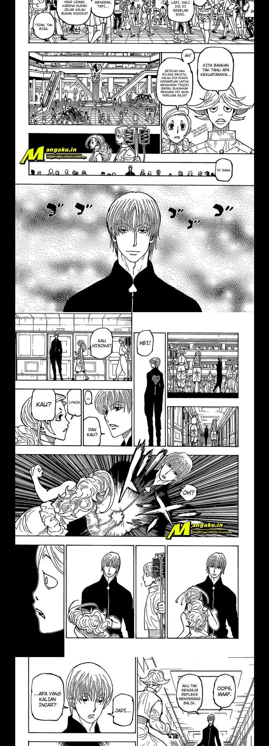 Hunter x Hunter Chapter 392 Gambar 7