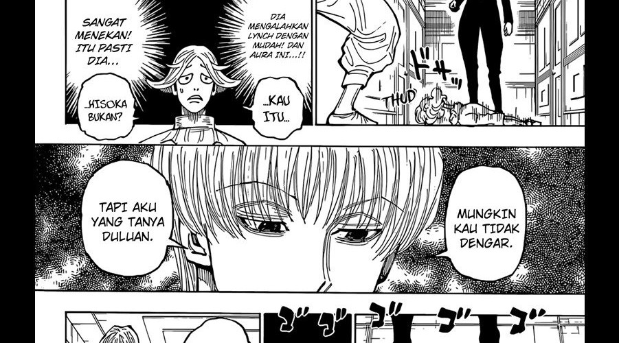 Hunter x Hunter Chapter 392 Gambar 8