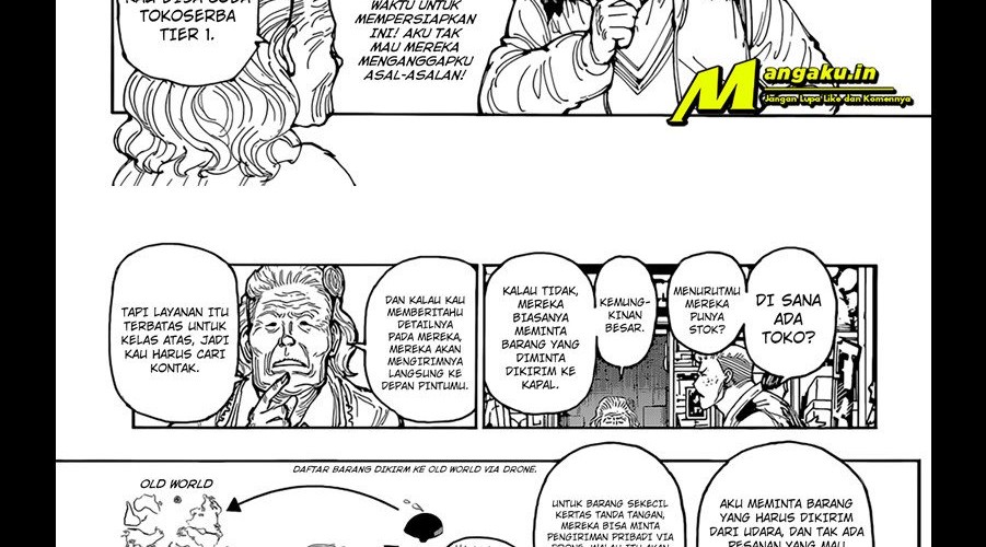 Hunter x Hunter Chapter 392 Gambar 10