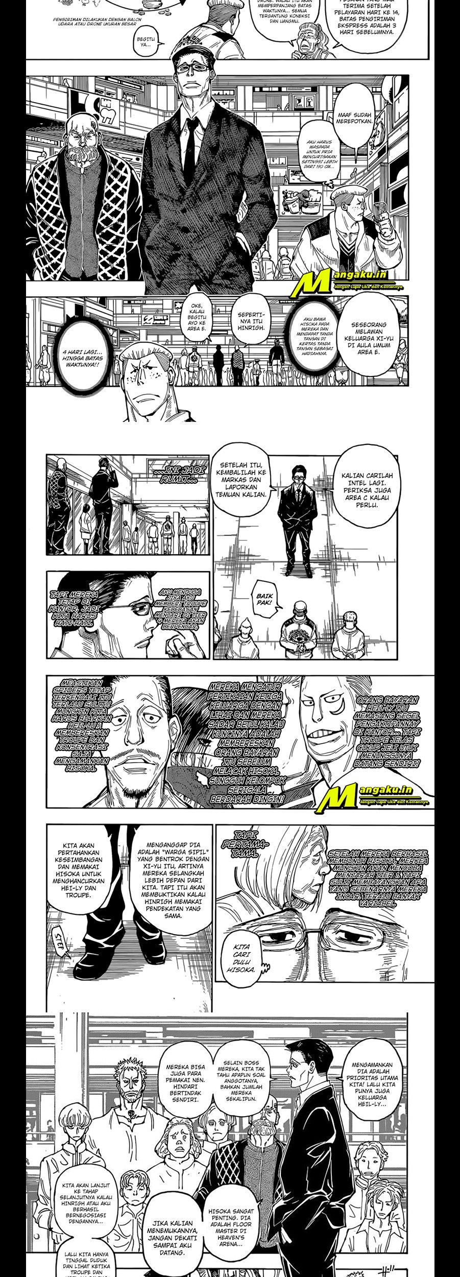 Hunter x Hunter Chapter 392 Gambar 11