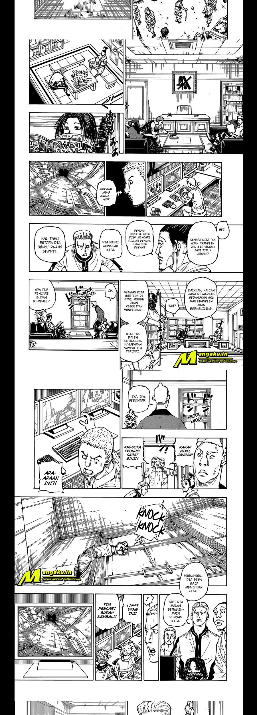 Hunter x Hunter Chapter 392 Gambar 13