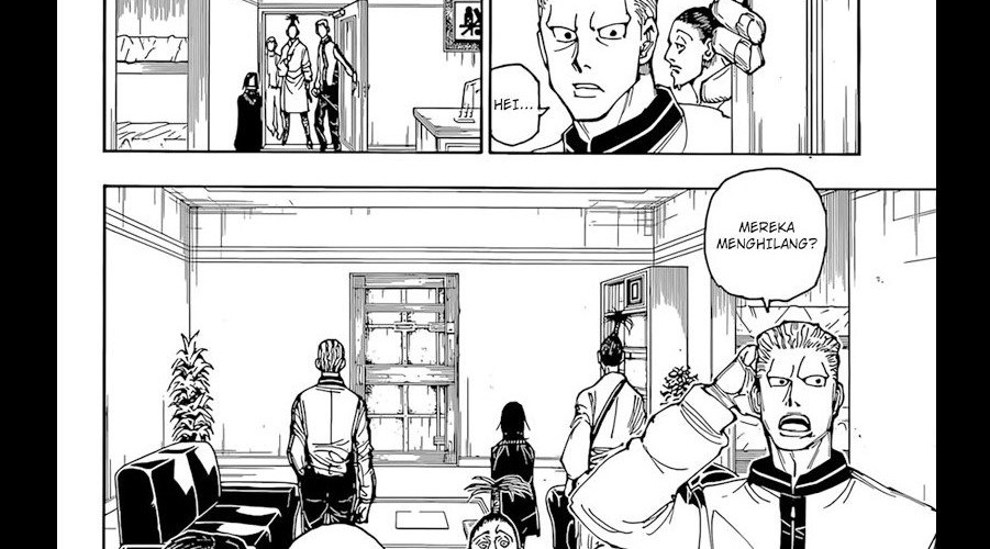 Hunter x Hunter Chapter 392 Gambar 14