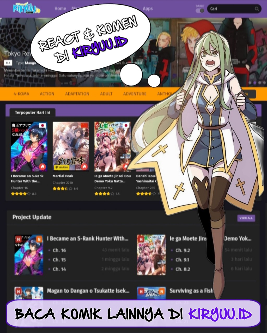 Rise of The Cheat User Chapter 09 Gambar 43