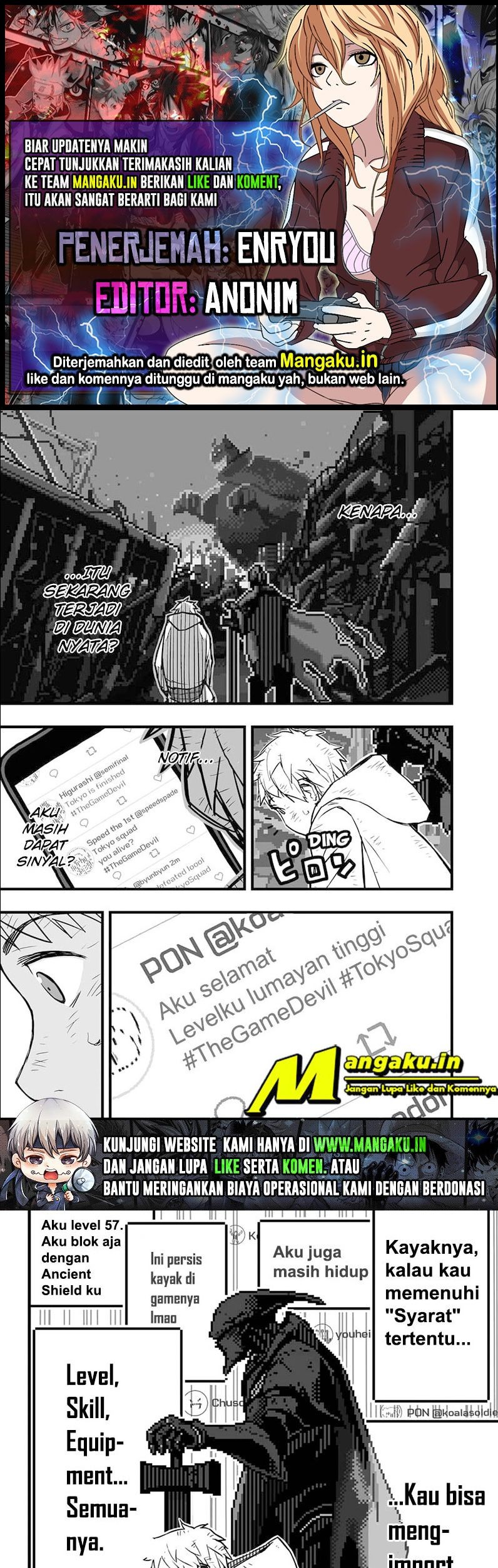 Komik The Game Devil Chapter 03.2 gambar nomor 1