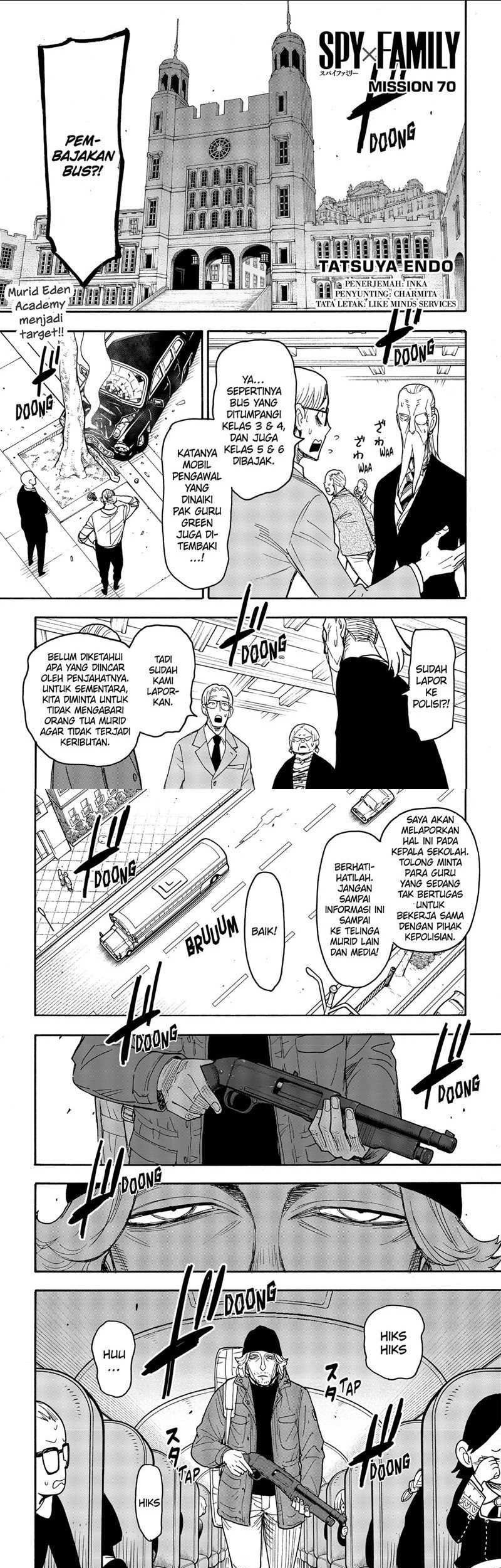 Komik Spy X Family Chapter 70 gambar nomor 1