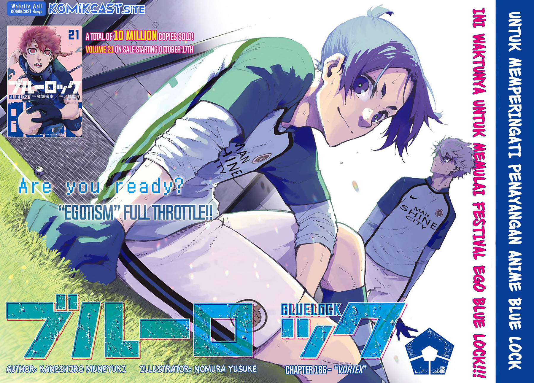 Manga Blue Lock Chapter 190 gambar nomor 2