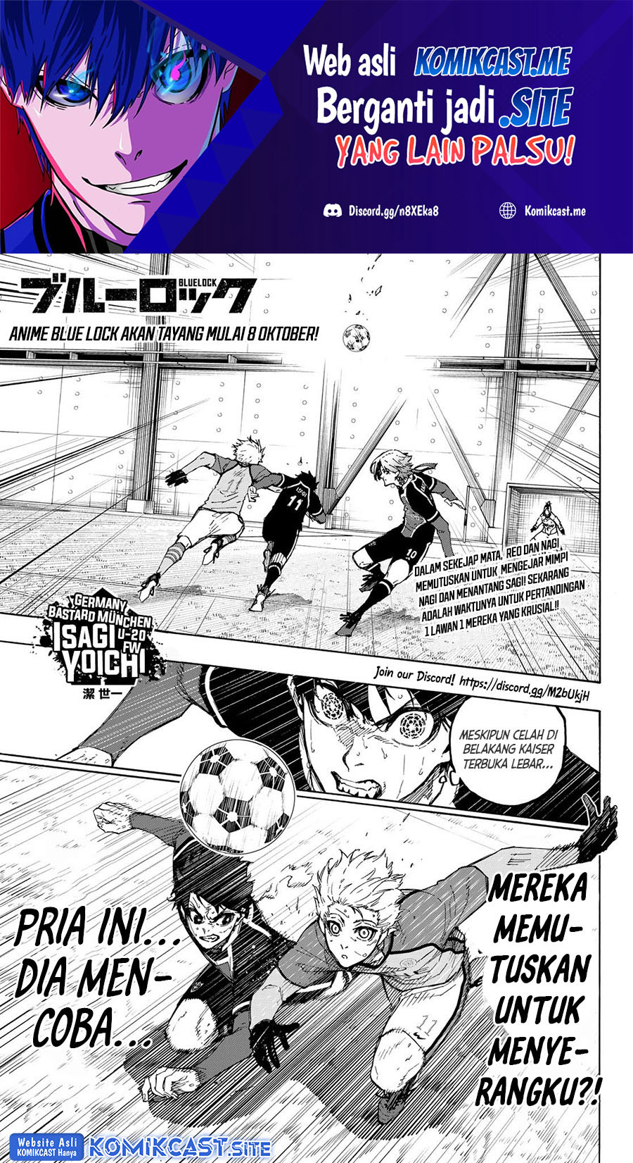 Blue Lock Chapter 190 Gambar 3