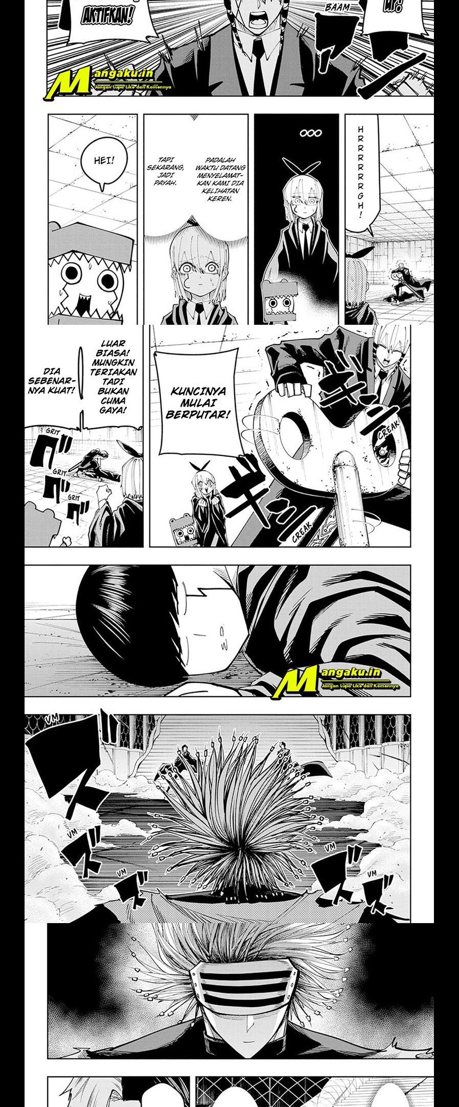 Manga Mashle: Magic and Muscles Chapter 129 gambar nomor 2