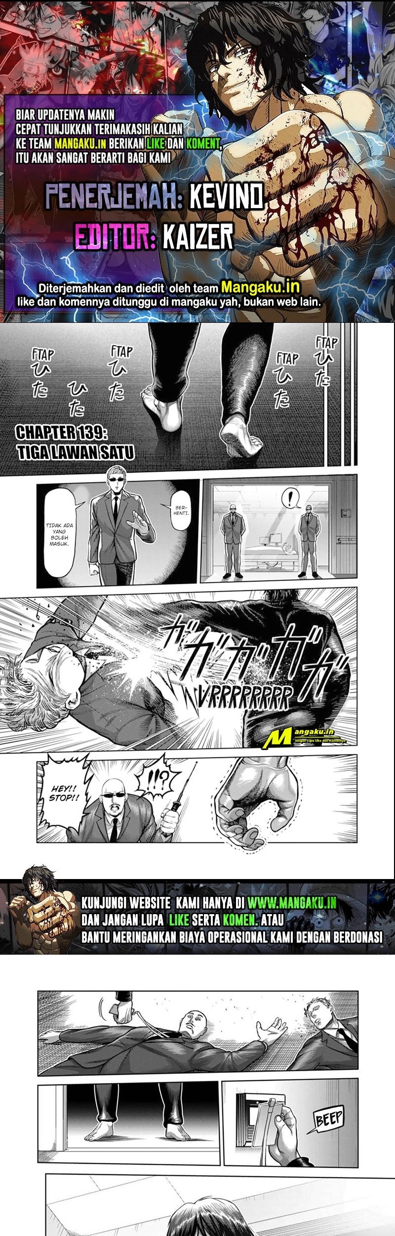 Komik Kengan Omega Chapter 139 gambar nomor 1