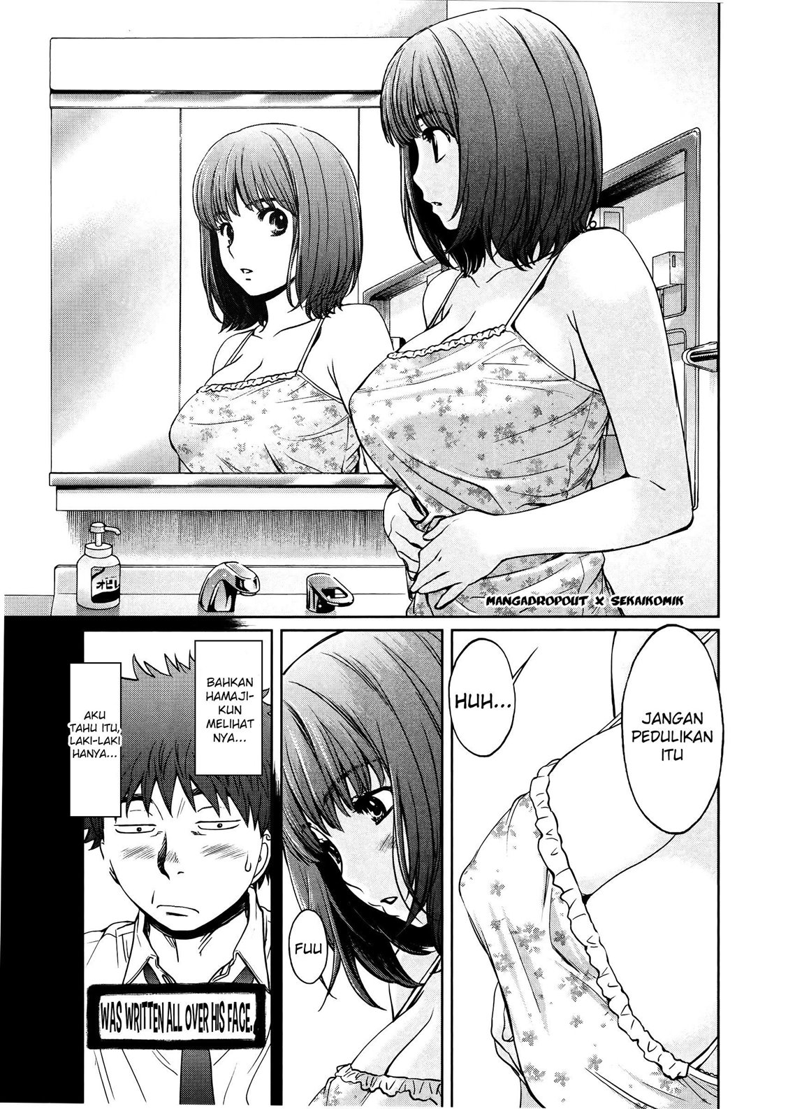 Hantsu x Trash Chapter 73 Gambar 4