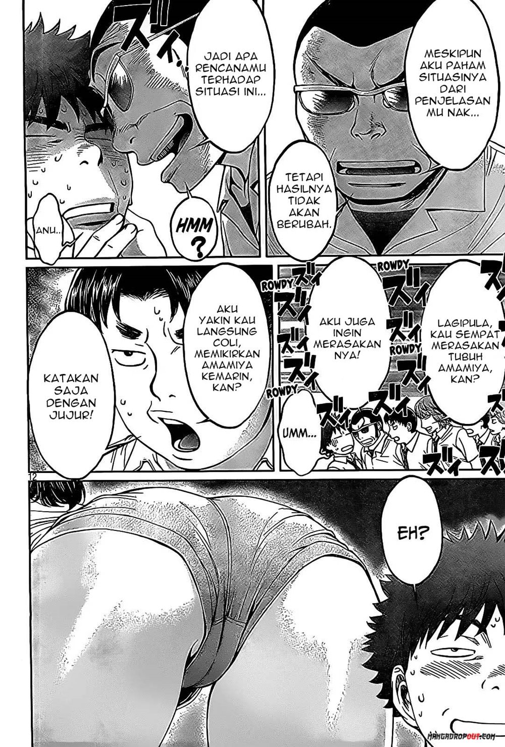 Hantsu x Trash Chapter 46 Gambar 14