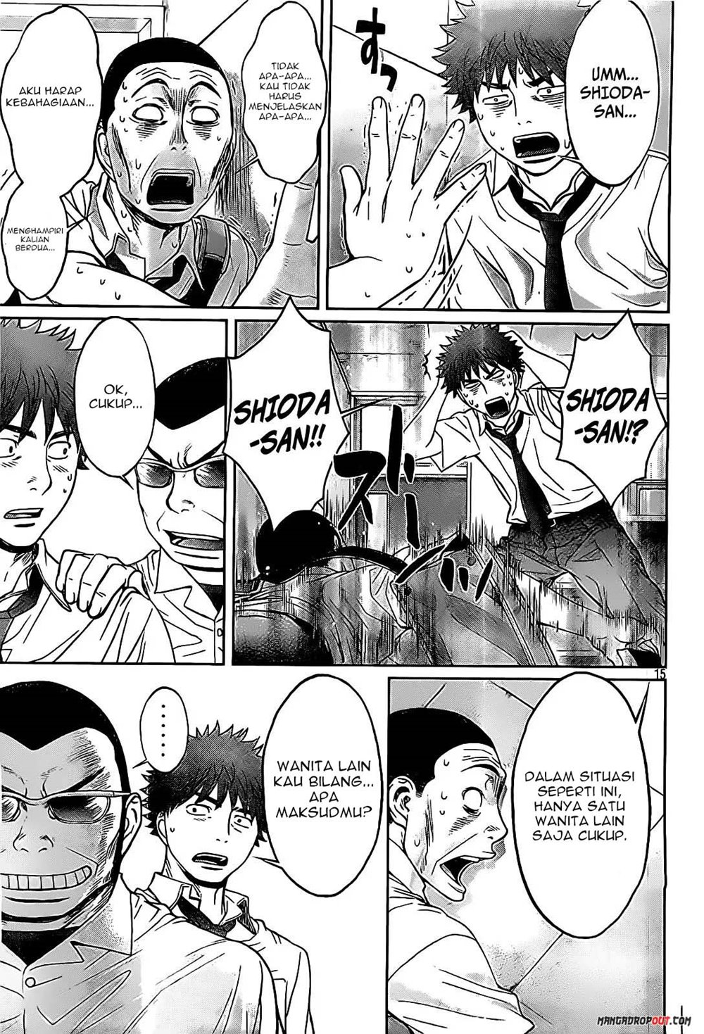 Hantsu x Trash Chapter 46 Gambar 17