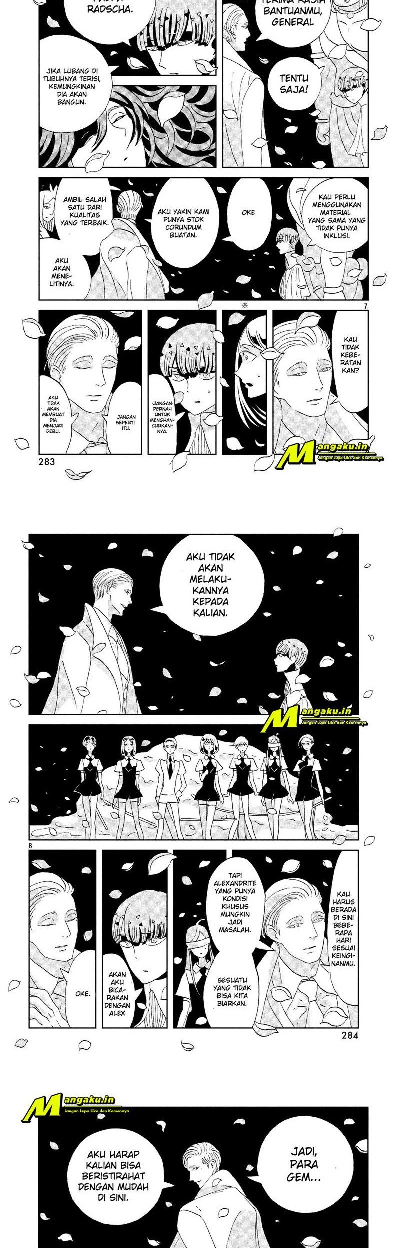 Houseki no Kuni Chapter 63 Gambar 5