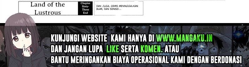 Houseki no Kuni Chapter 63 Gambar 15