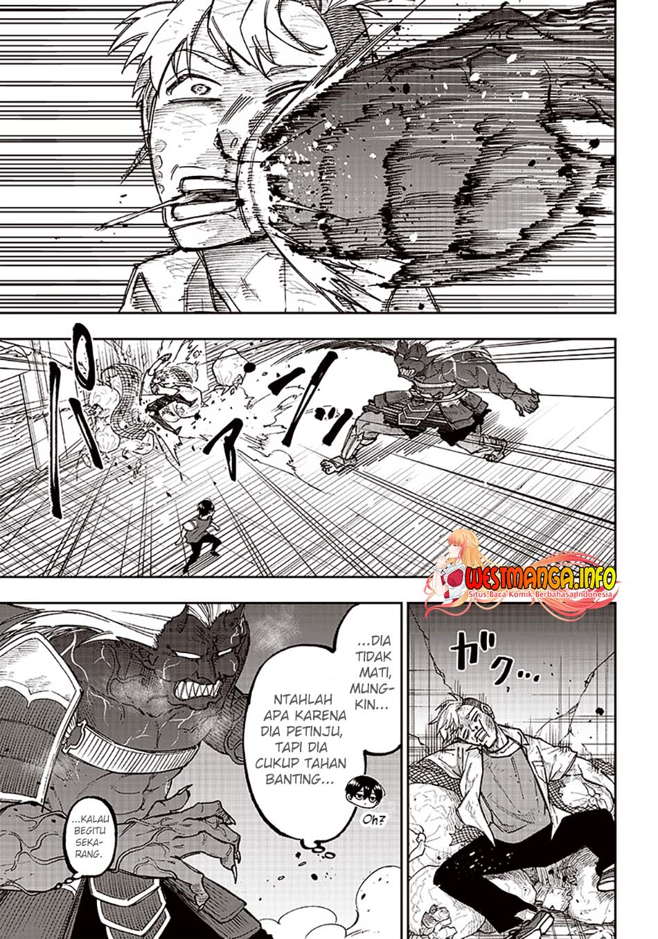 Kyuuseishu MESHIA ~Isekai wo sukutta moto yuusha ga mamono no afureru genjitsu sekai wo musou suru~ Chapter 03 Gambar 11