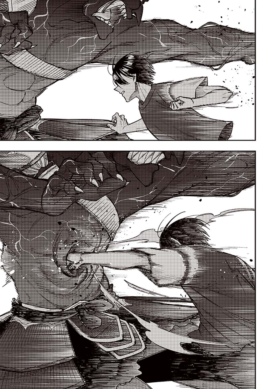 Kyuuseishu MESHIA ~Isekai wo sukutta moto yuusha ga mamono no afureru genjitsu sekai wo musou suru~ Chapter 03 Gambar 13