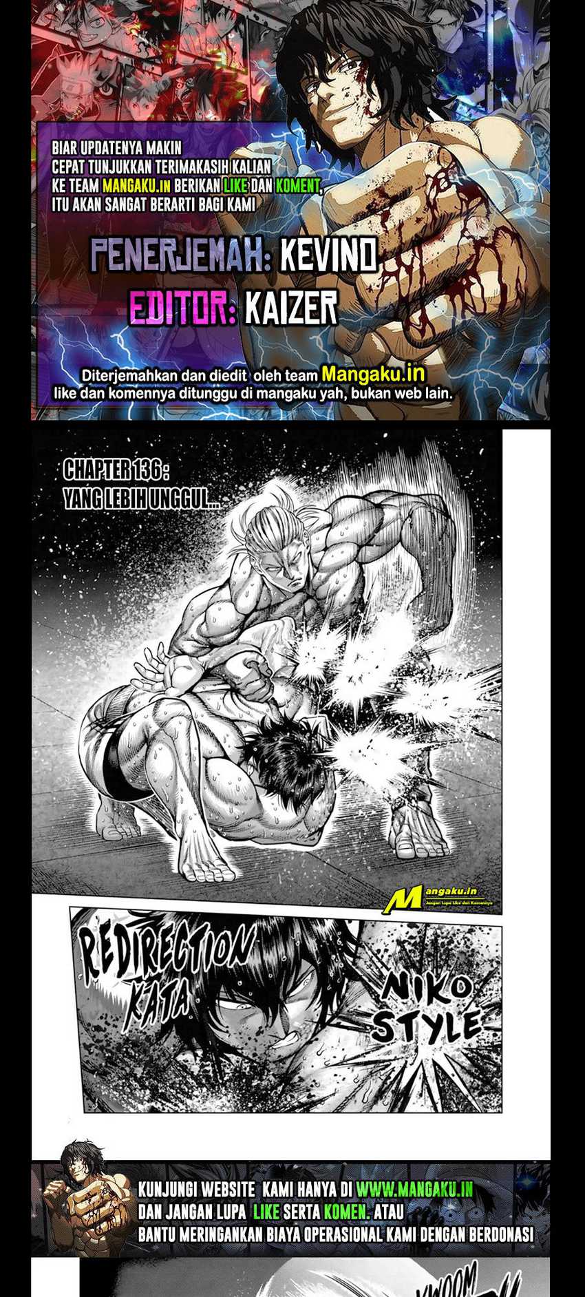 Komik Kengan Omega Chapter 136 gambar nomor 1