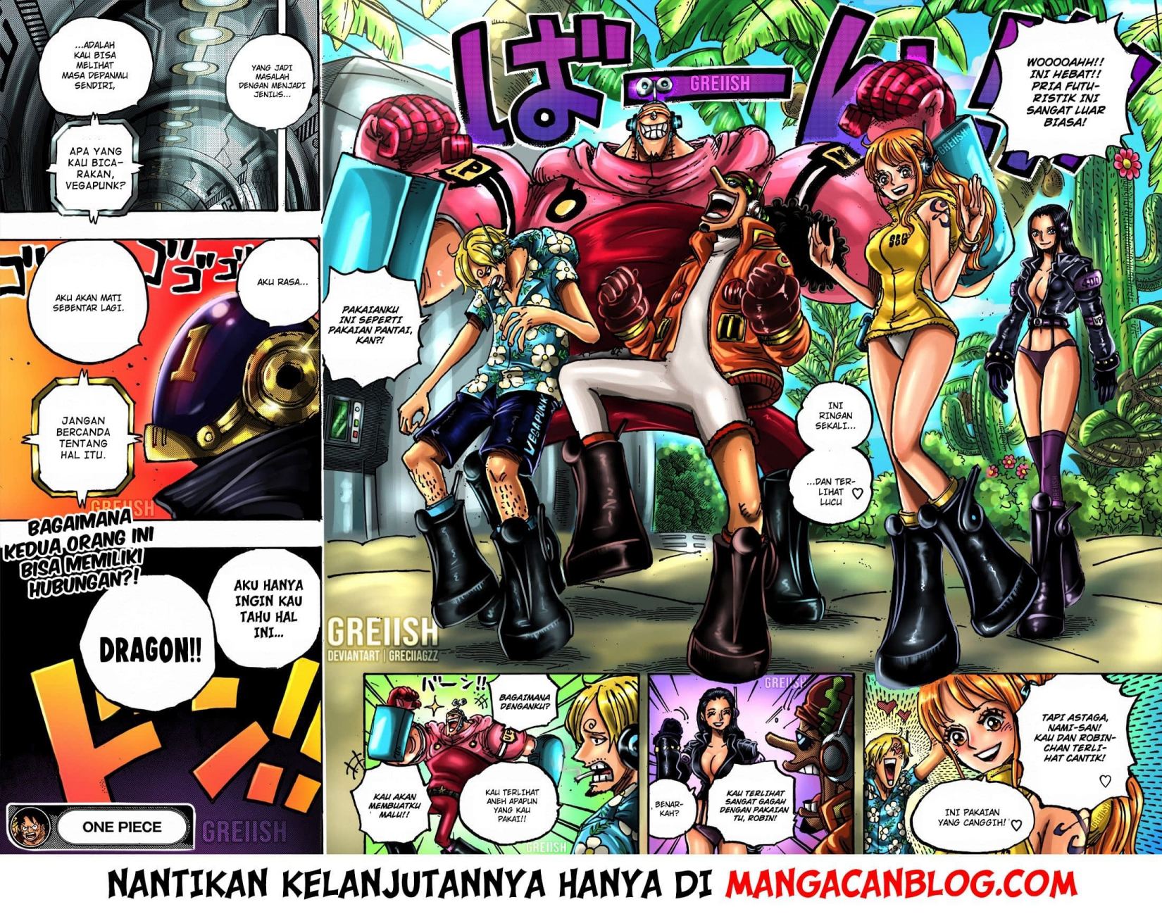 One Piece Chapter 1064 Gambar 14