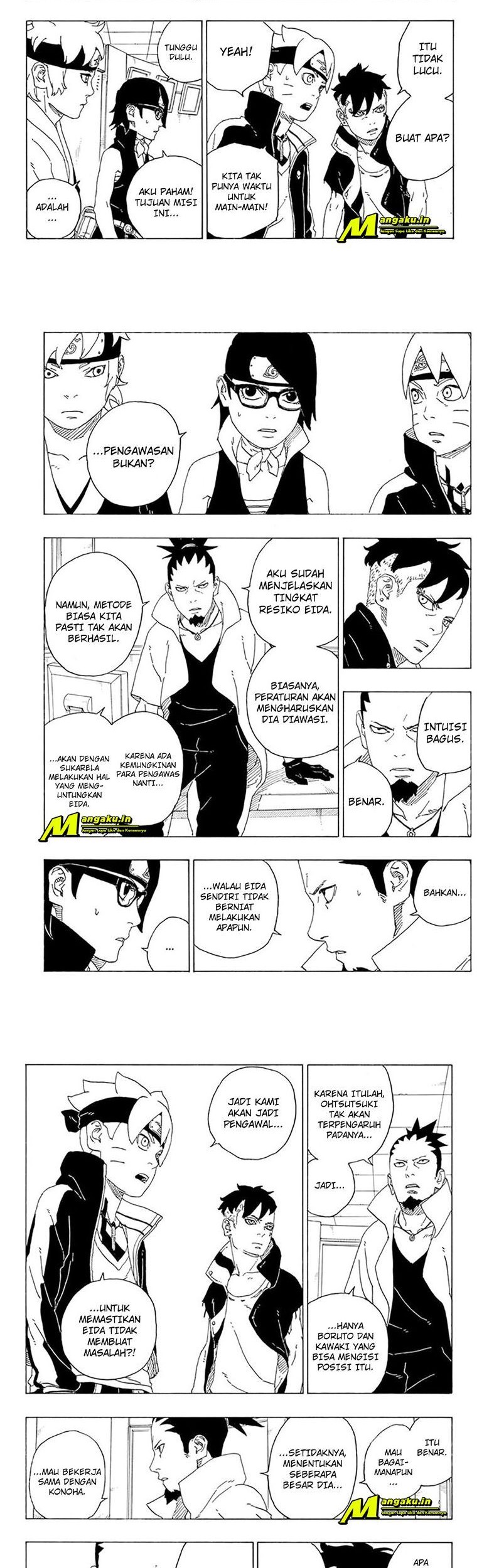 Manga Boruto Chapter 73.2 gambar nomor 2