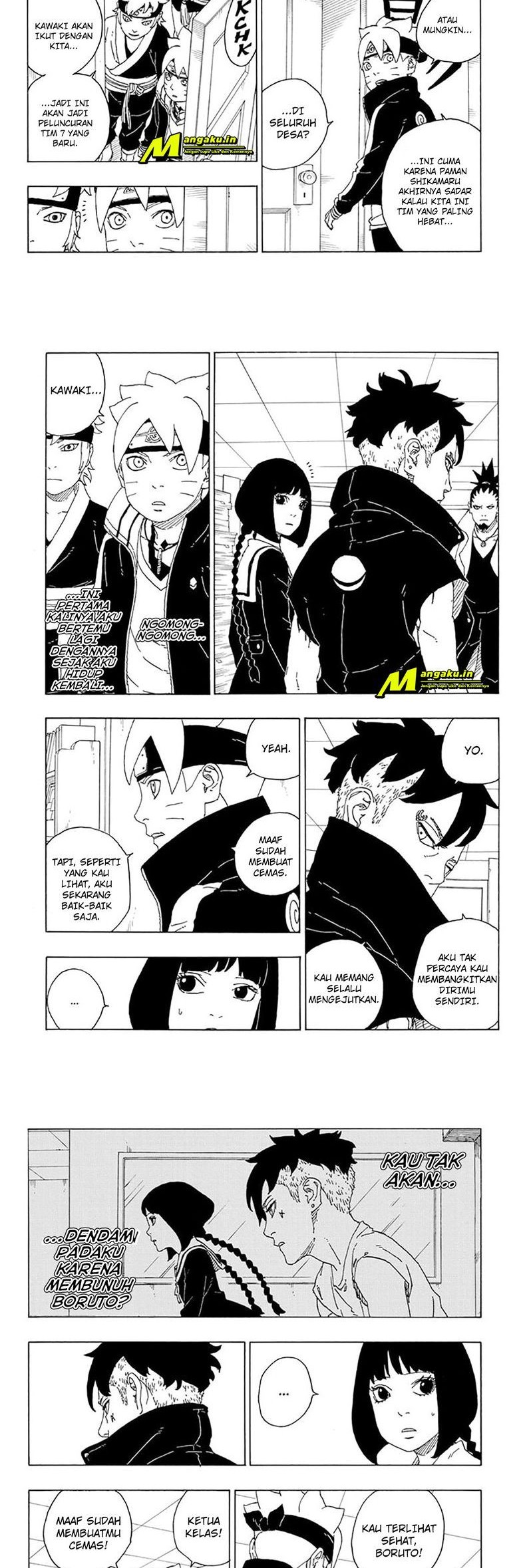 Manga Boruto Chapter 73.1 gambar nomor 2