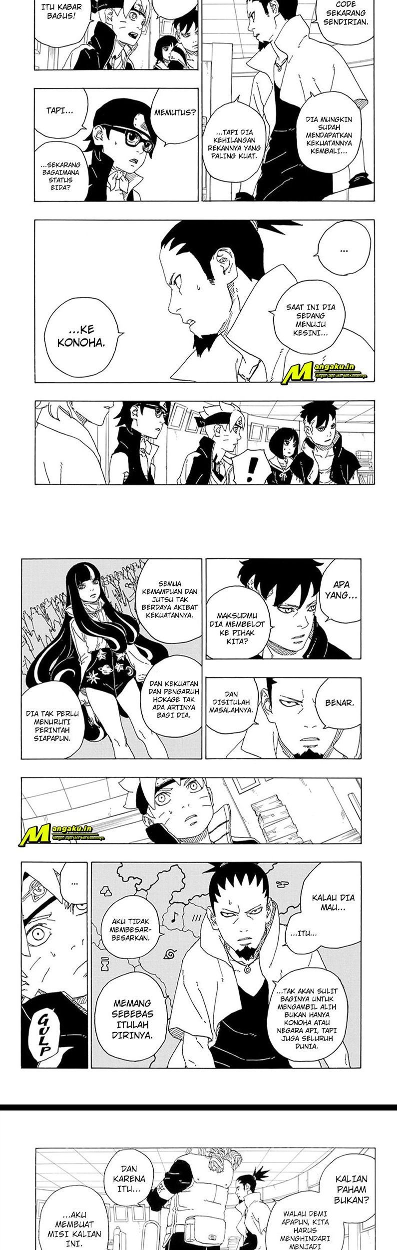 Boruto Chapter 73.1 Gambar 9