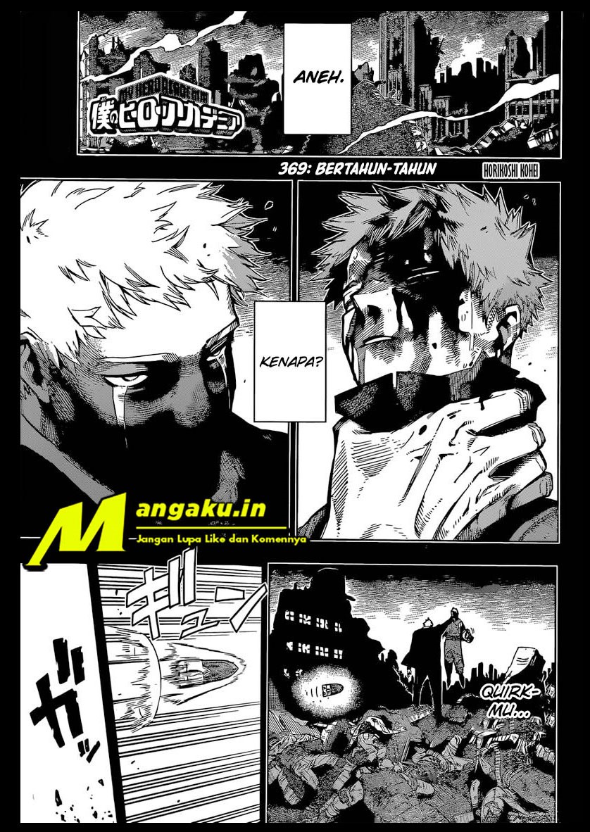 Manga Boku no Hero Academia Chapter 369 gambar nomor 2