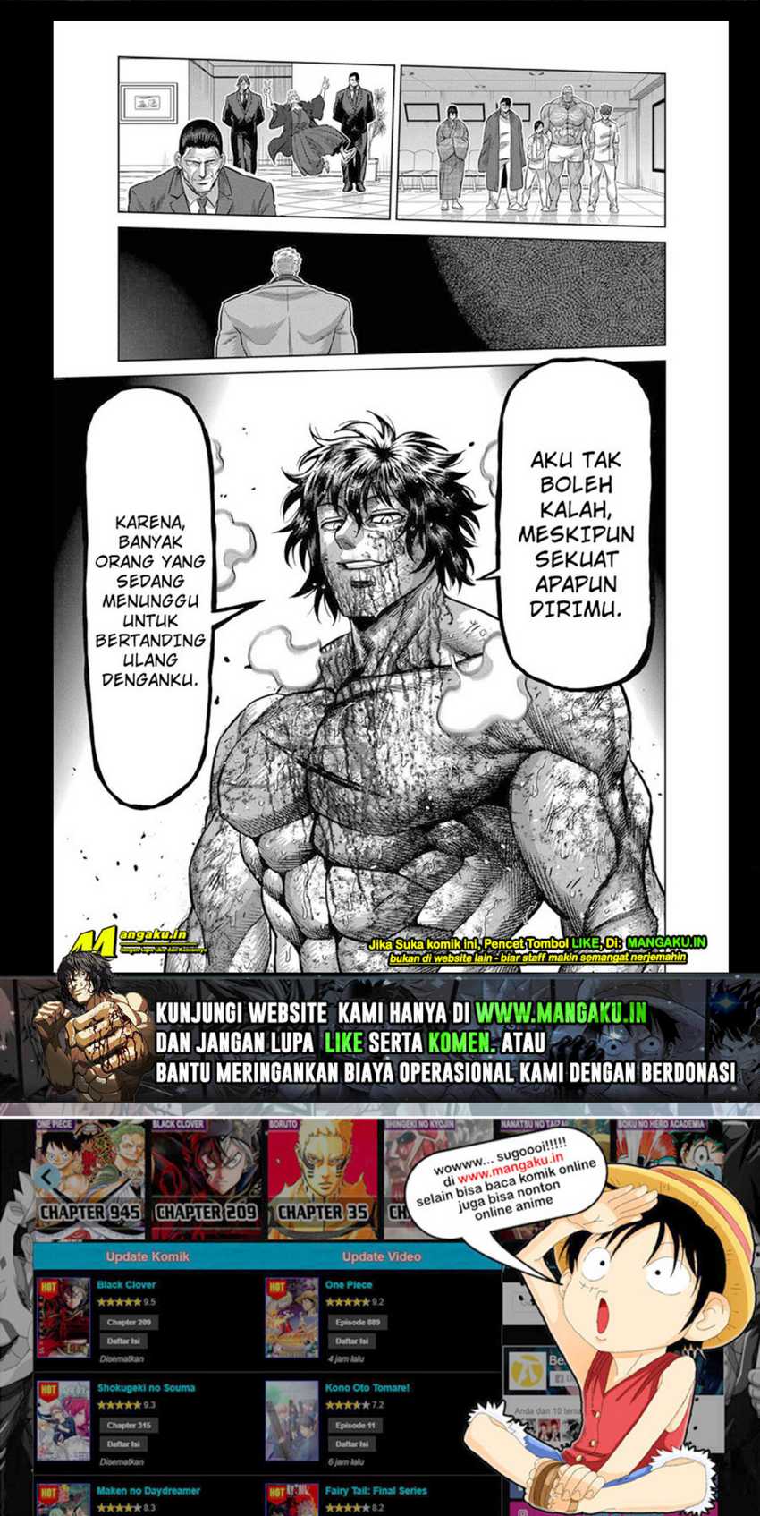 Kengan Omega Chapter 137 Gambar 22