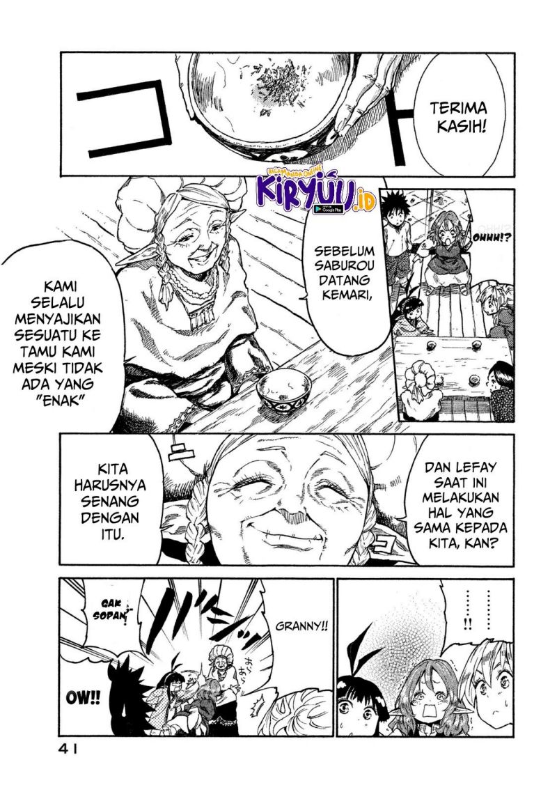 Mazumeshi Elf to Yuubokugurashi Chapter 12 Gambar 10