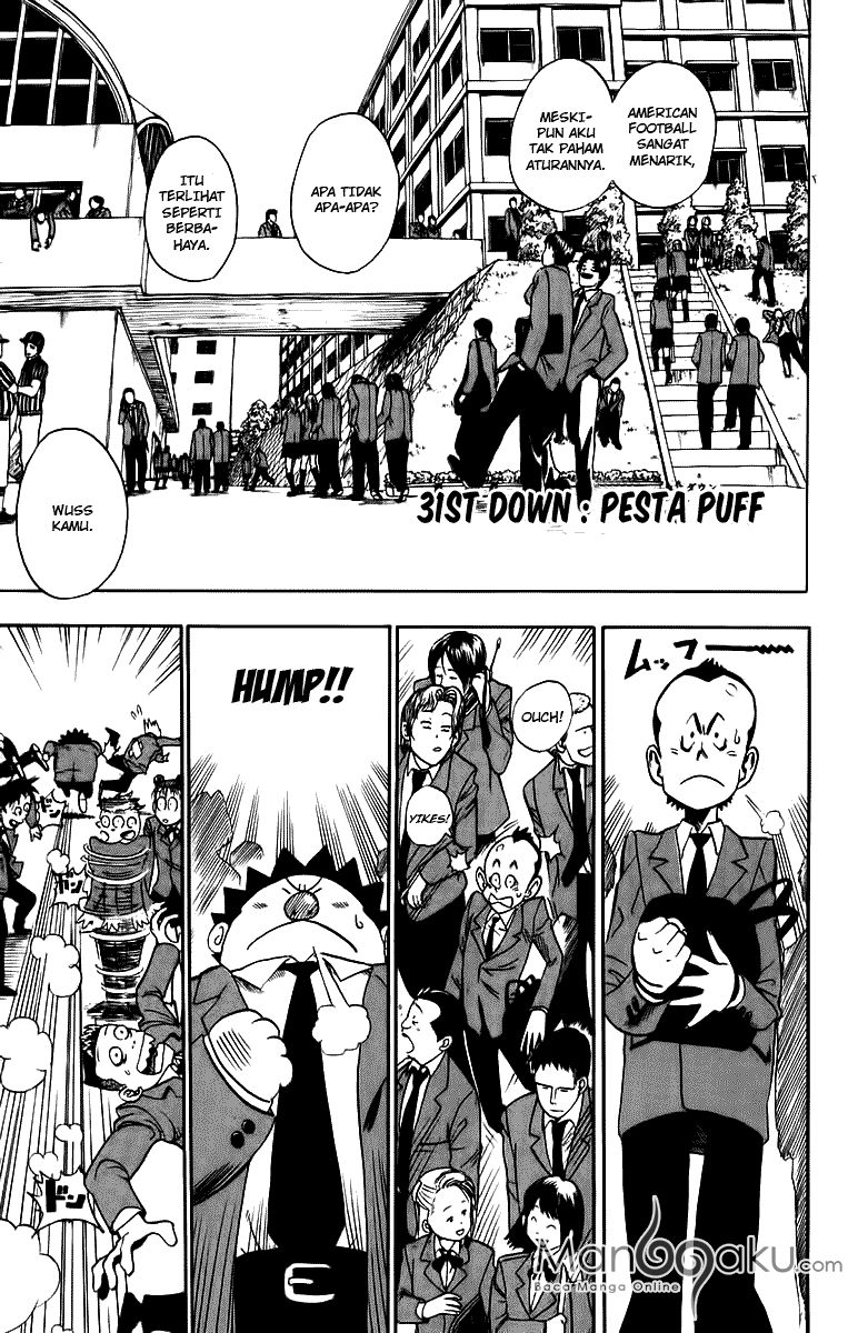 Manga Eyeshield 21 Chapter 31 gambar nomor 2
