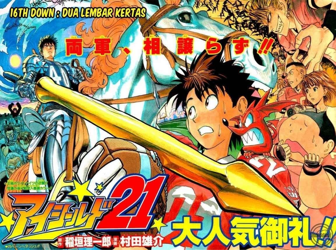 Manga Eyeshield 21 Chapter 16 gambar nomor 2