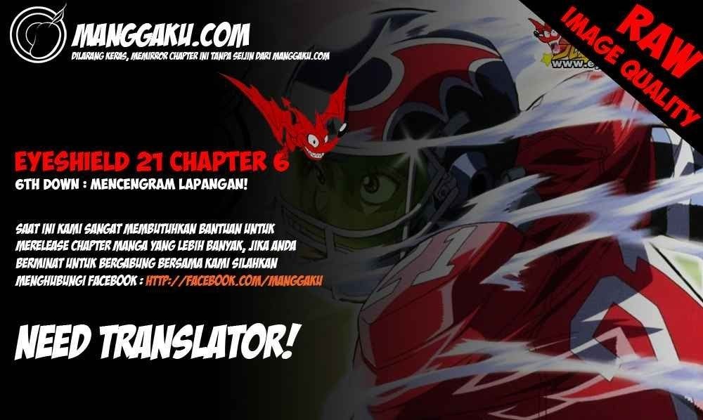 Komik Eyeshield 21 Chapter 6 gambar nomor 1
