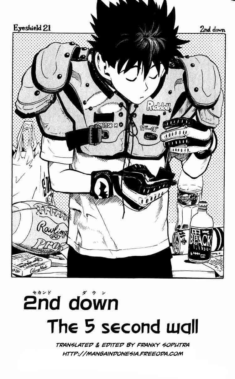 Manga Eyeshield 21 Chapter 2 gambar nomor 2