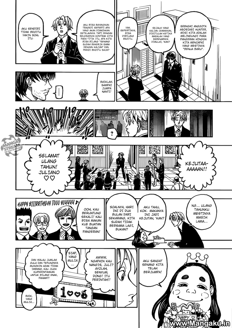 Hunter x Hunter Chapter 389 Gambar 11