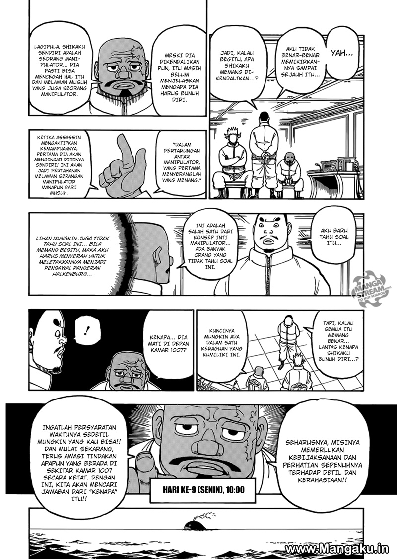 Hunter x Hunter Chapter 389 Gambar 5