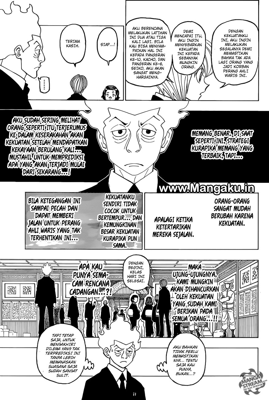 Hunter x Hunter Chapter 388 Gambar 14