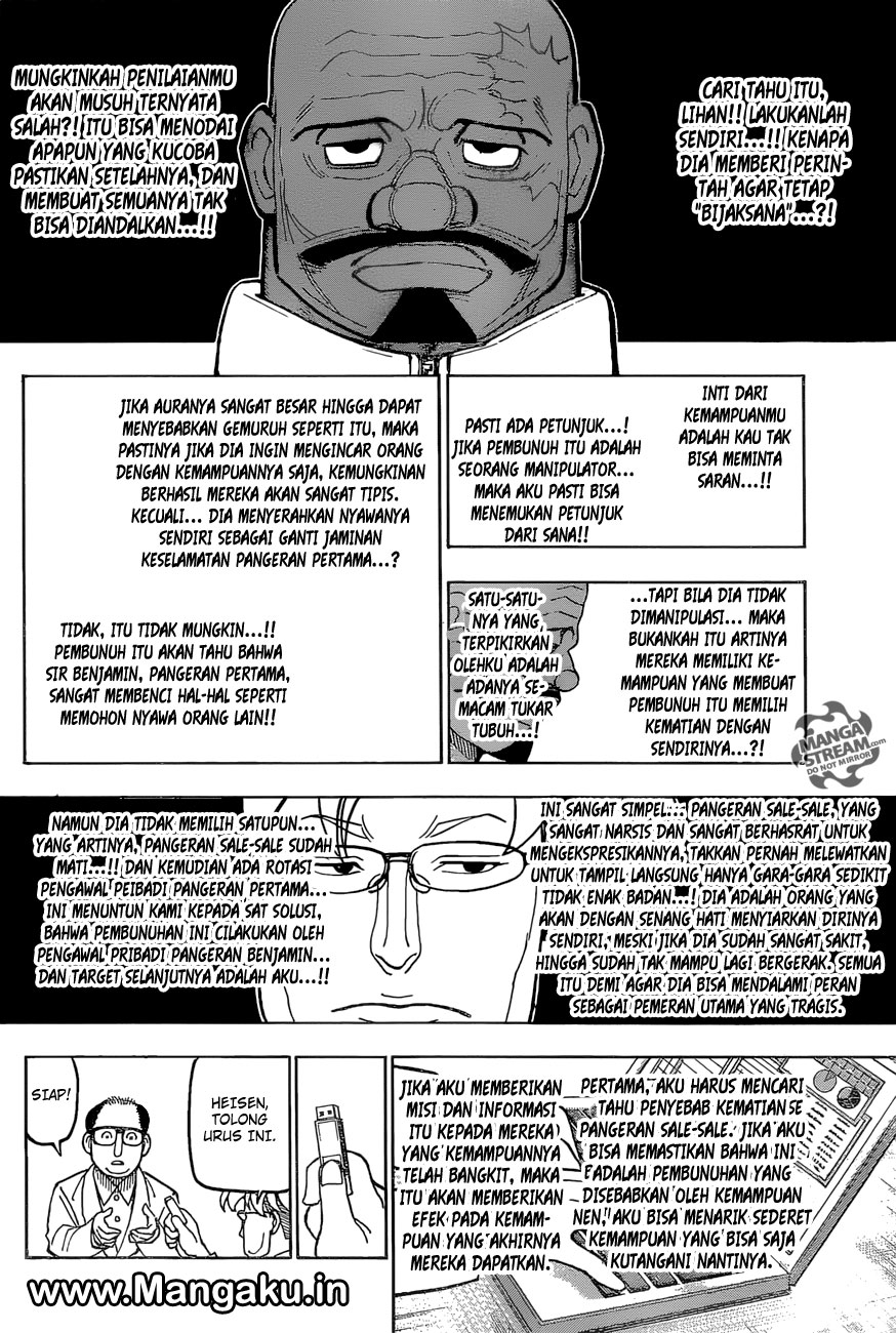 Hunter x Hunter Chapter 388 Gambar 19