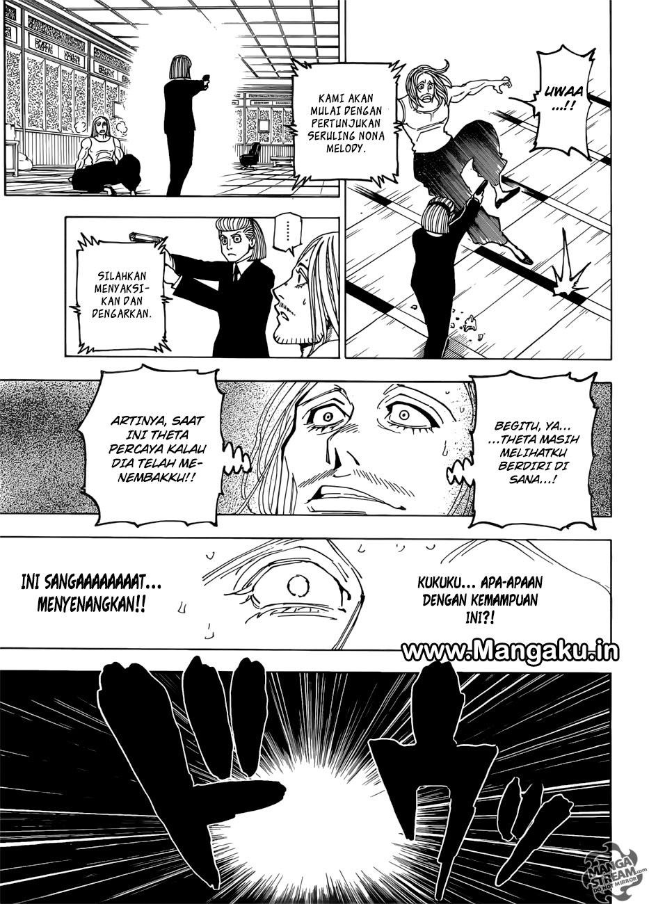 Hunter x Hunter Chapter 387 Gambar 14