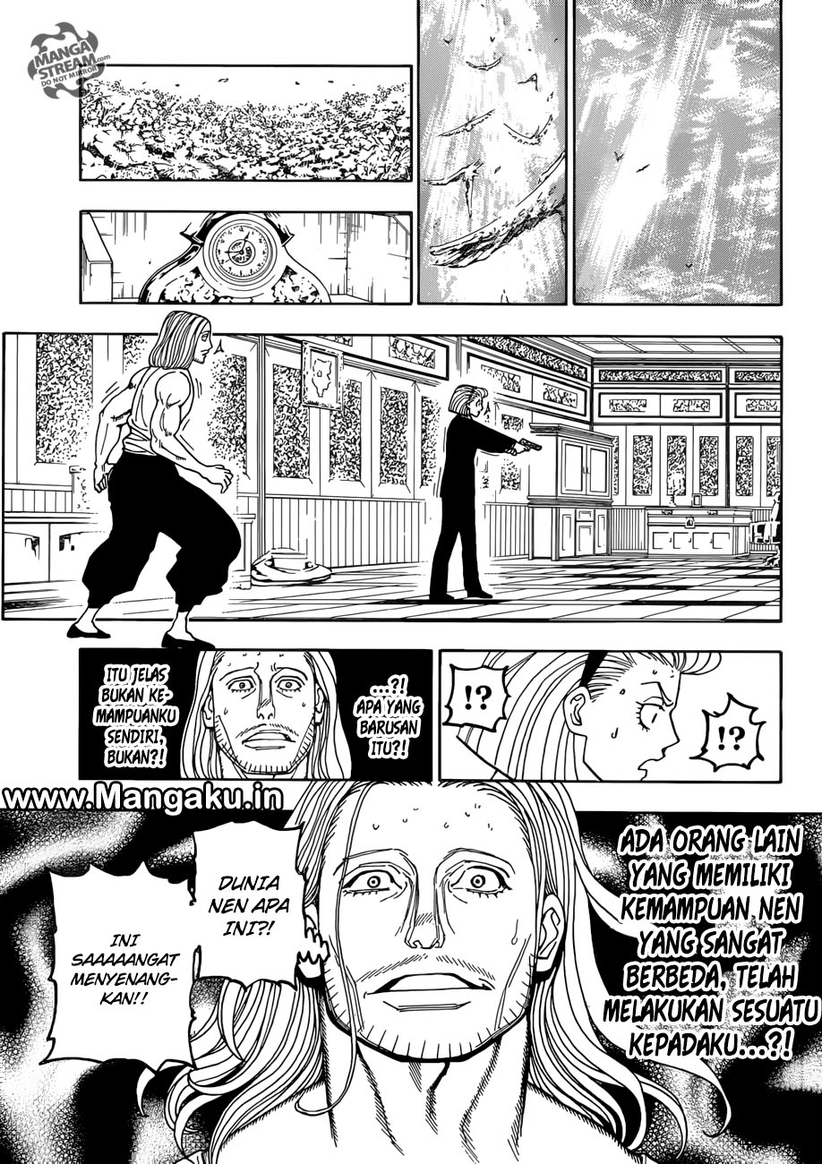 Hunter x Hunter Chapter 387 Gambar 16