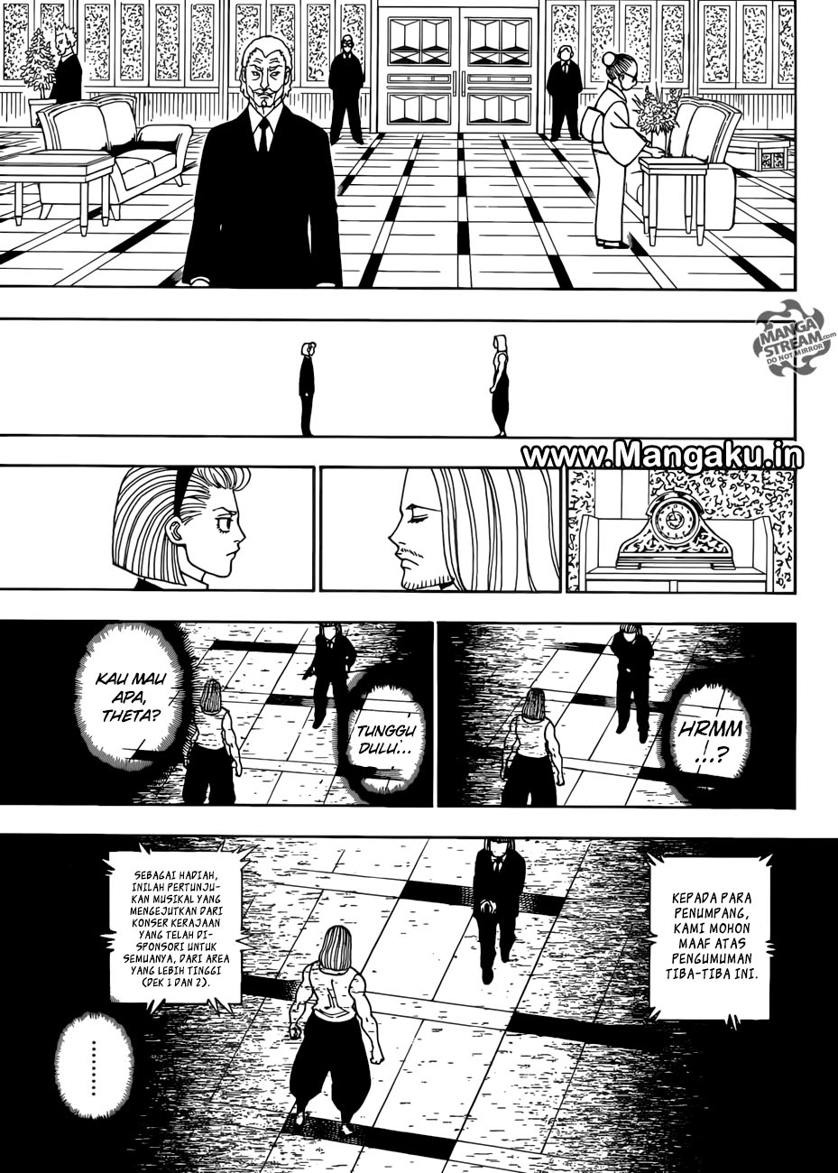 Hunter x Hunter Chapter 387 Gambar 12