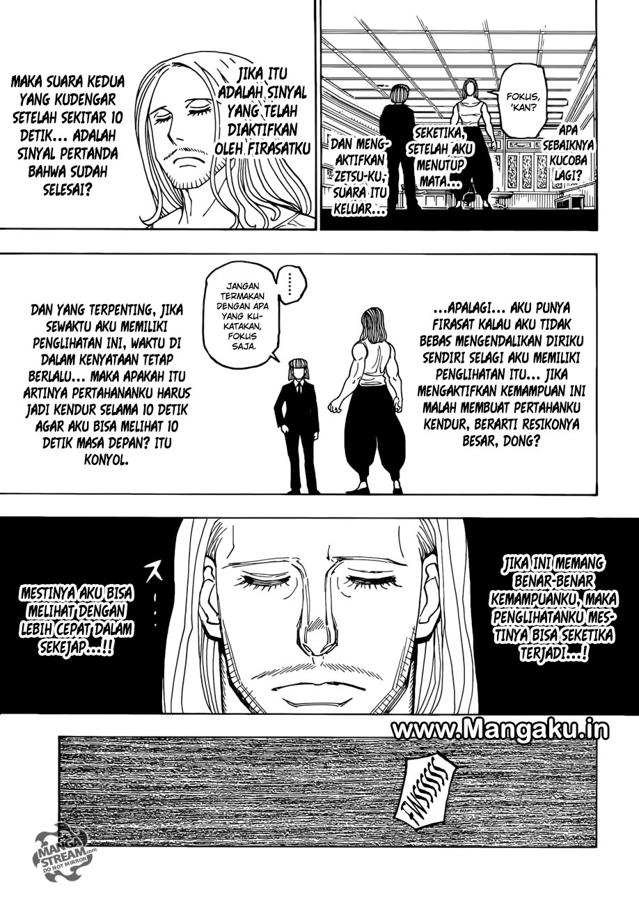 Hunter x Hunter Chapter 387 Gambar 6