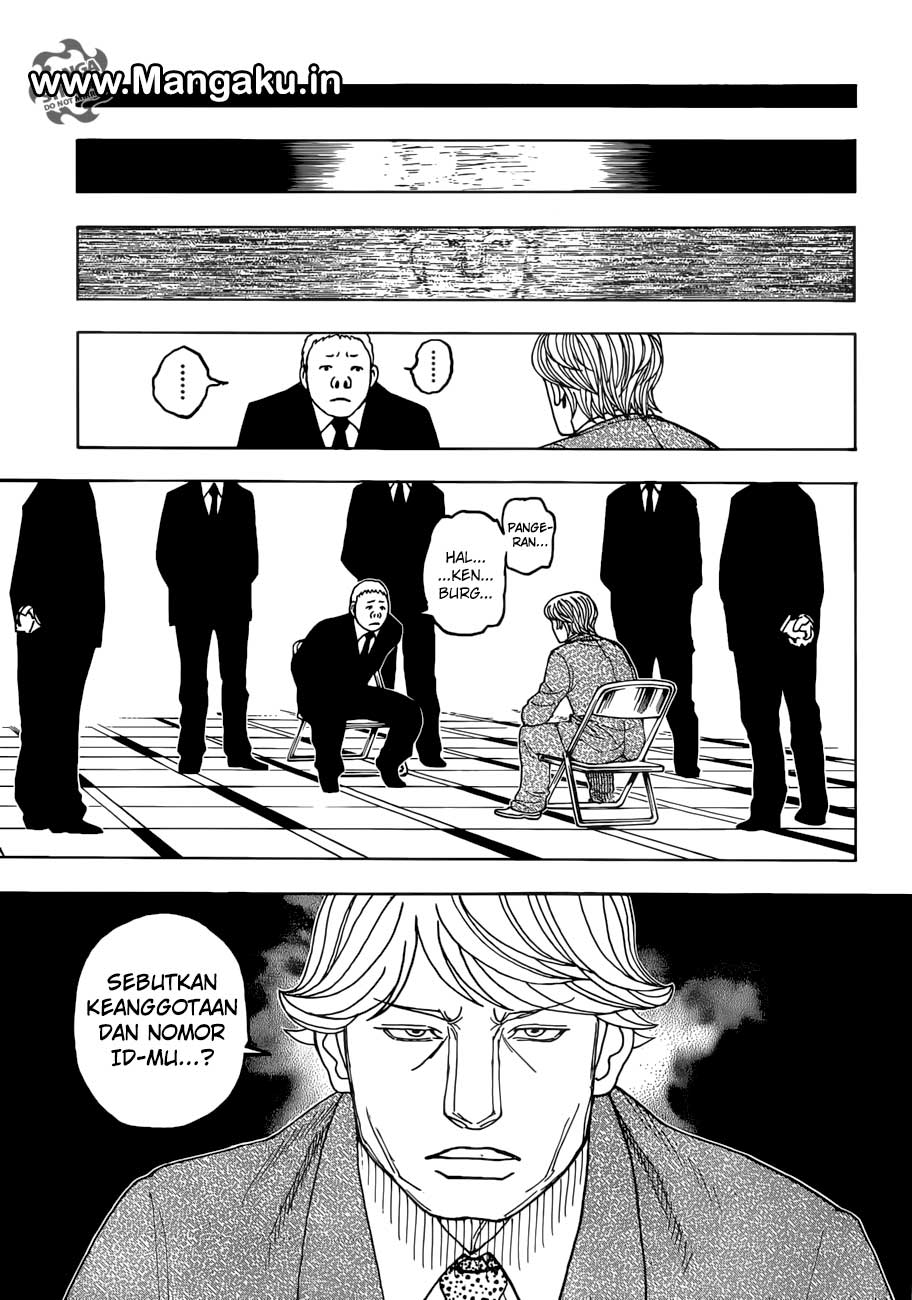 Hunter x Hunter Chapter 386 Gambar 14