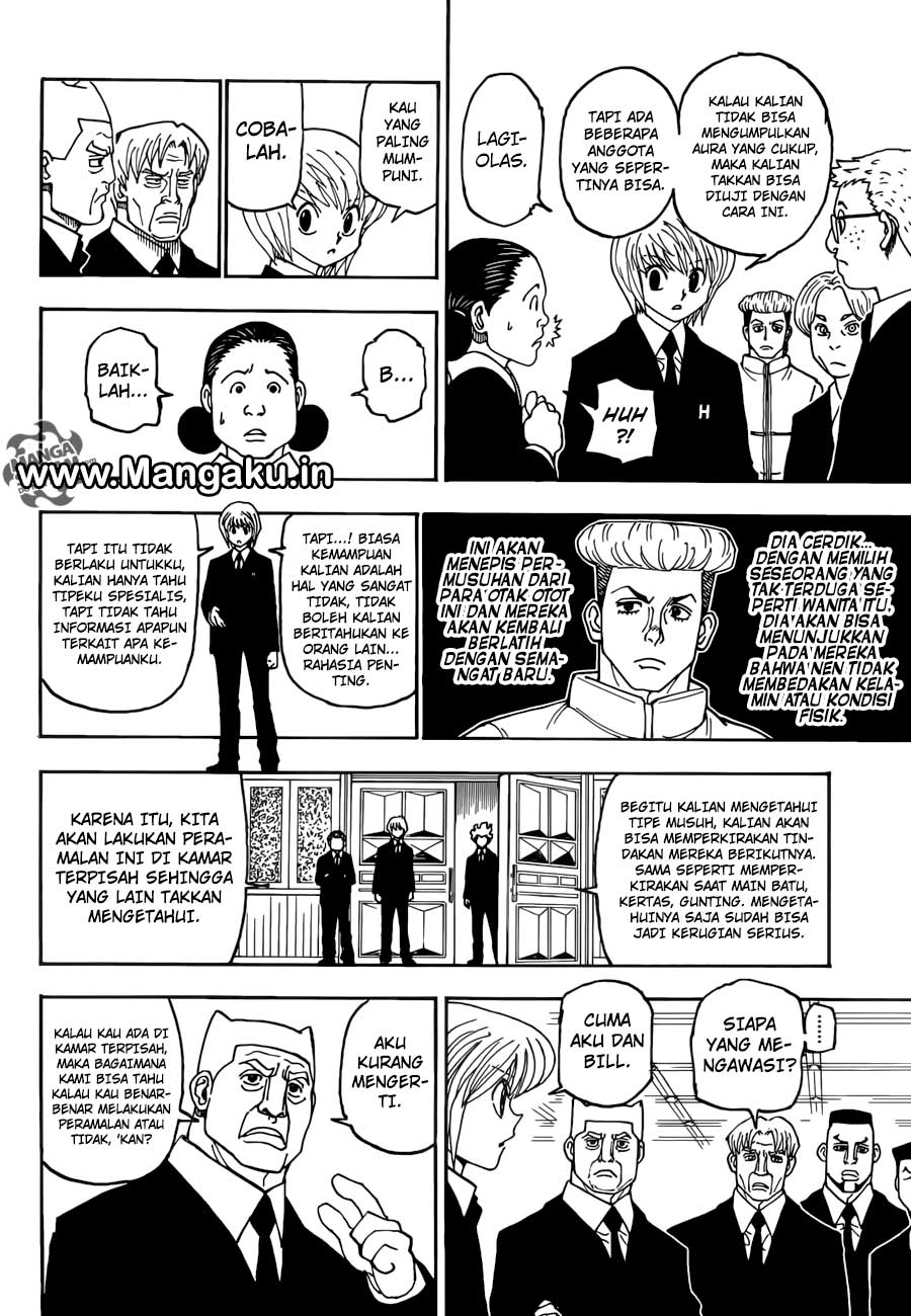 Hunter x Hunter Chapter 386 Gambar 17
