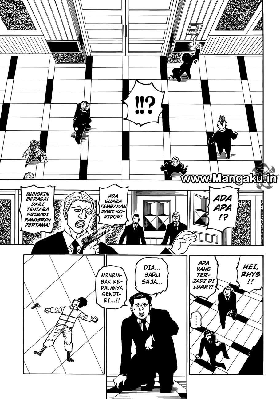 Hunter x Hunter Chapter 386 Gambar 12