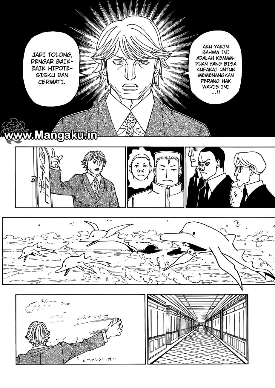 Hunter x Hunter Chapter 386 Gambar 7