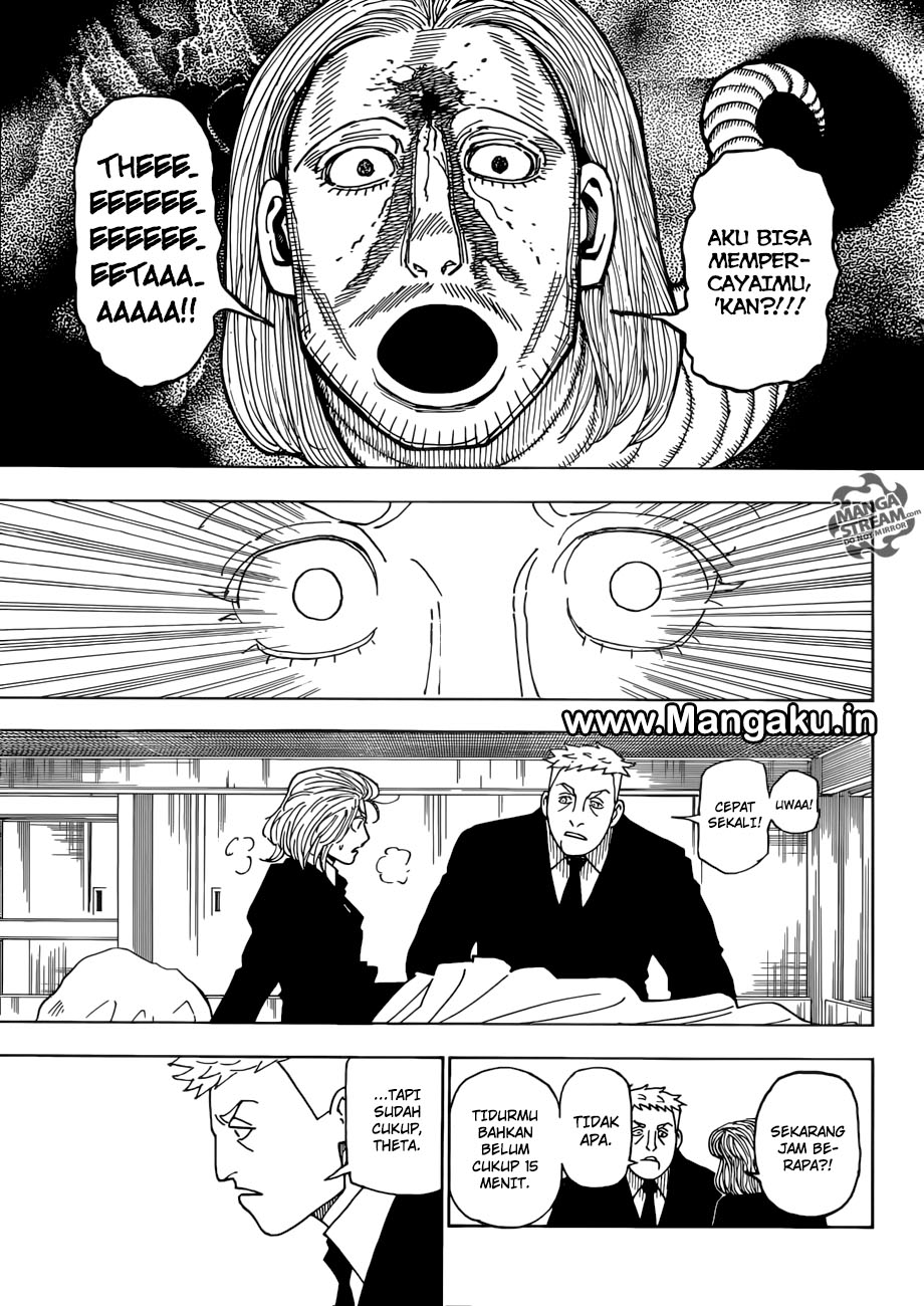 Hunter x Hunter Chapter 385 Gambar 18