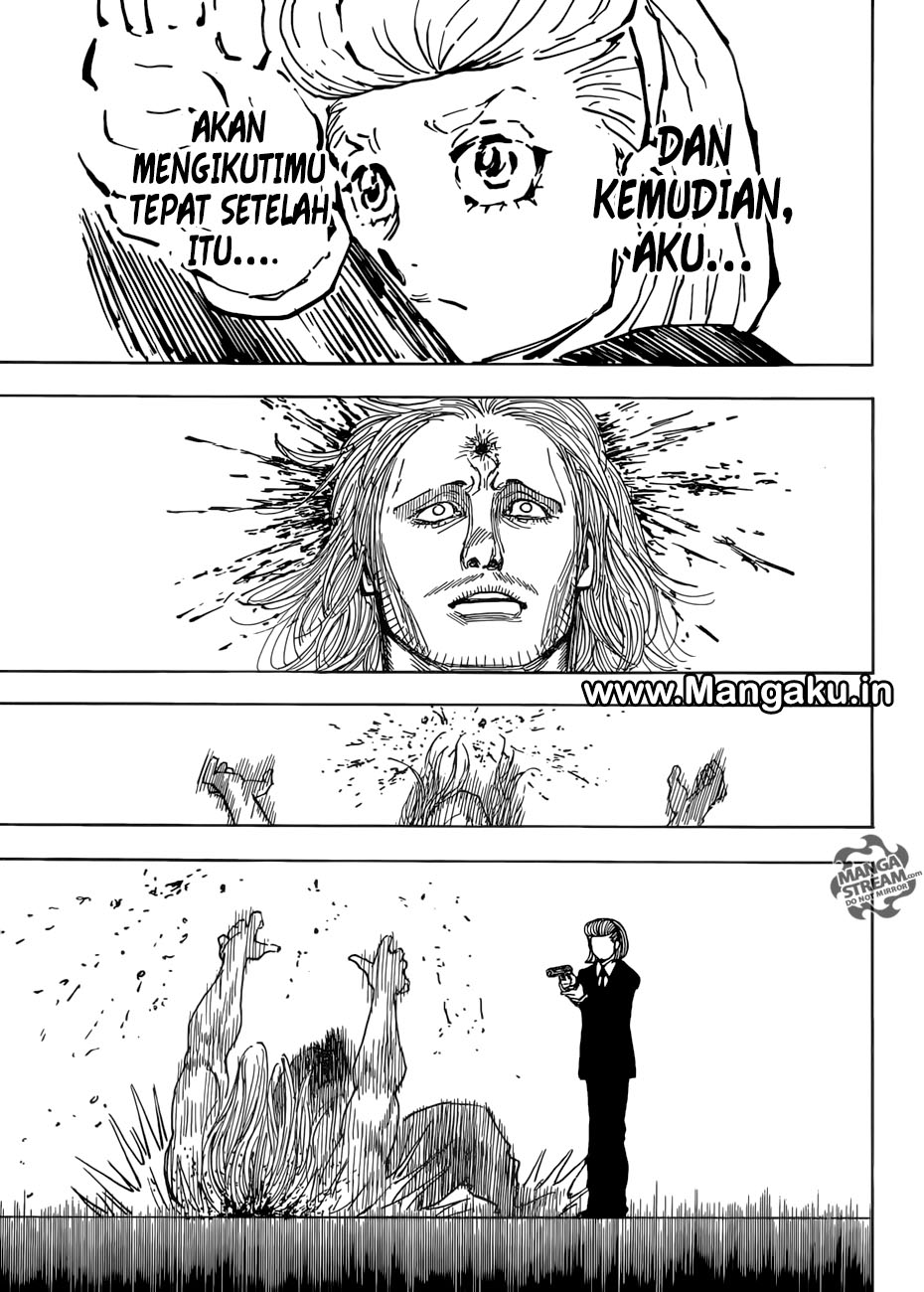 Hunter x Hunter Chapter 385 Gambar 12