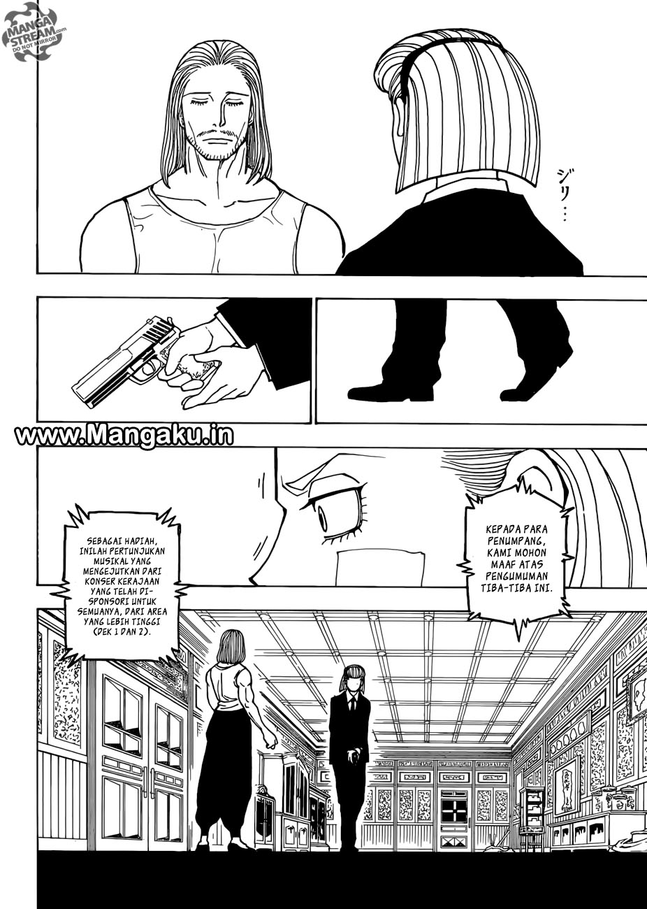 Hunter x Hunter Chapter 385 Gambar 9
